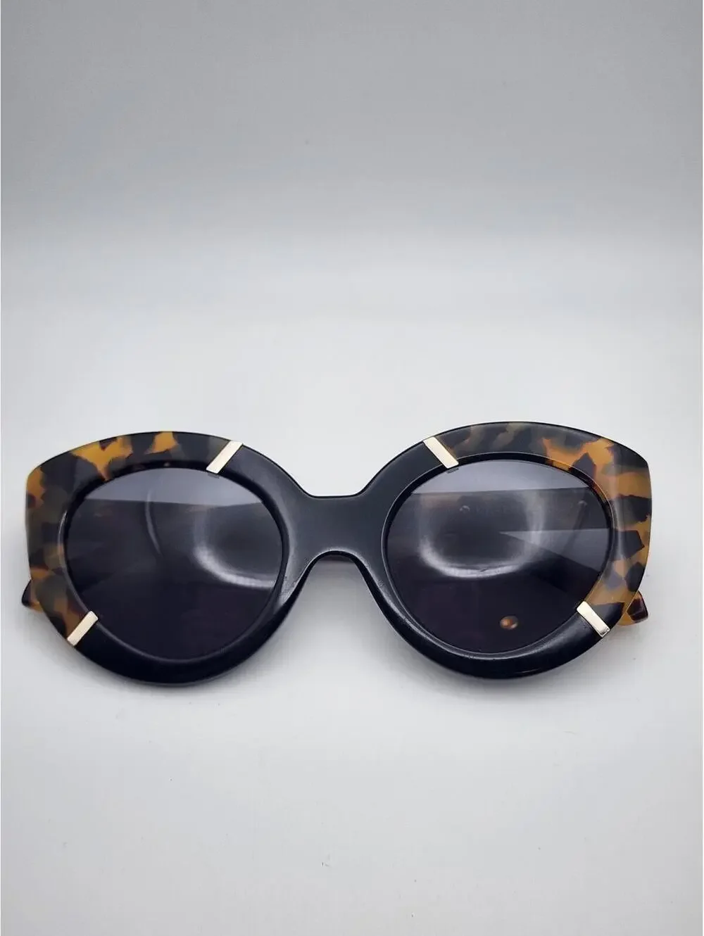 Karen Walker Flowerpatch Tortoise Shell Cat Eye Sunglasses